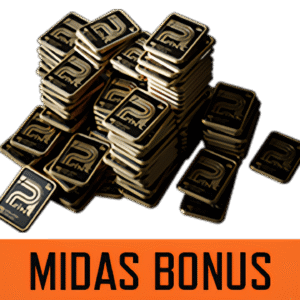 10,000MIDAS + 800BONUS