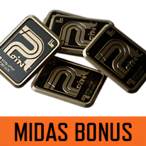 500MIDAS + 10BONUS