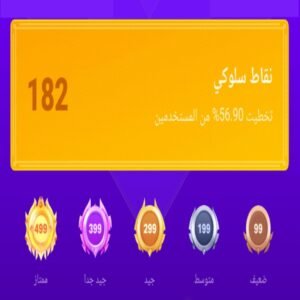 رفع سلوك حساب